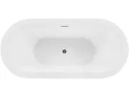 Kylpyamme vapaasti seisova EMPRESA 170 x 80 cm Musta_785199