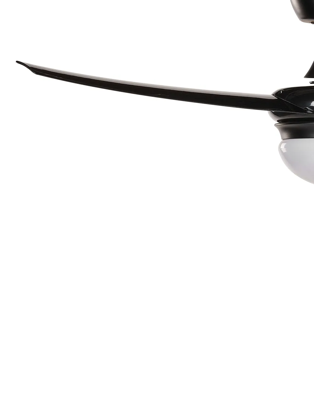 Ceiling Fan with Light JIBOA with Remote Black_870957