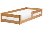 Kids Bed Pine Wood PRIMELLES 90 x 200 cm (EU Single) Brown_1051197