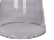 Set of 2 Side Tables LAGUNA/CALDERA Glass Grey_883276