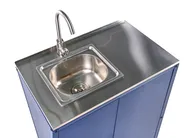 Outdoor Kitchen Cabinet with Sink VILAMA Blue_973849