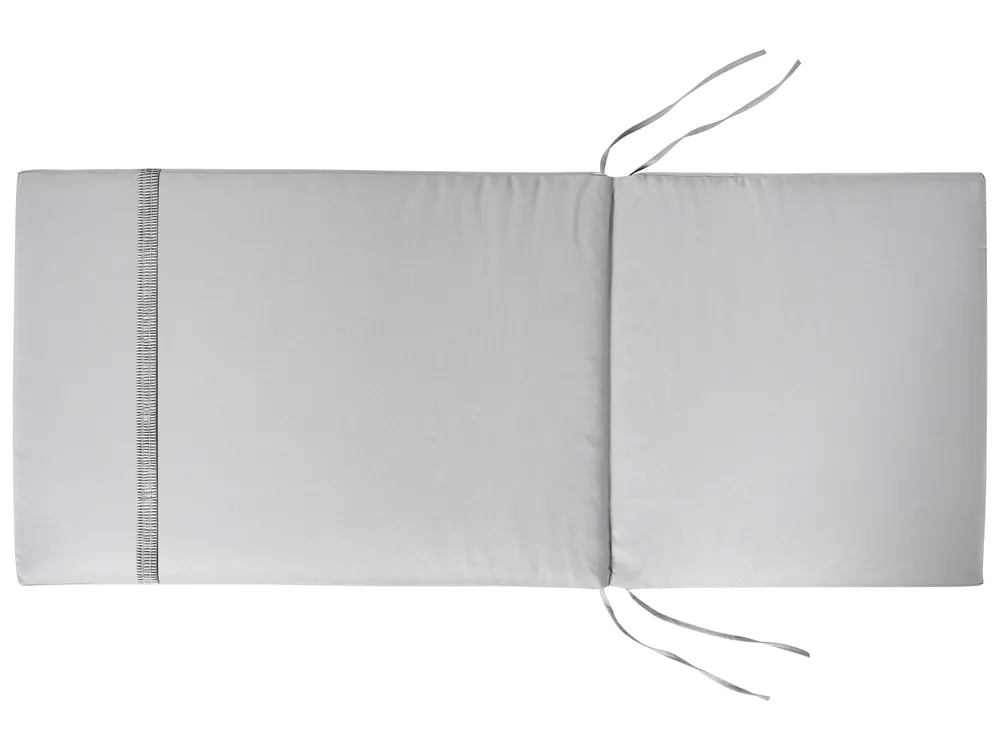 Set of 6 Back/Seat Cushions JAVA/AMANTEA PREMIUM 50 x 71 cm Light Grey_993105