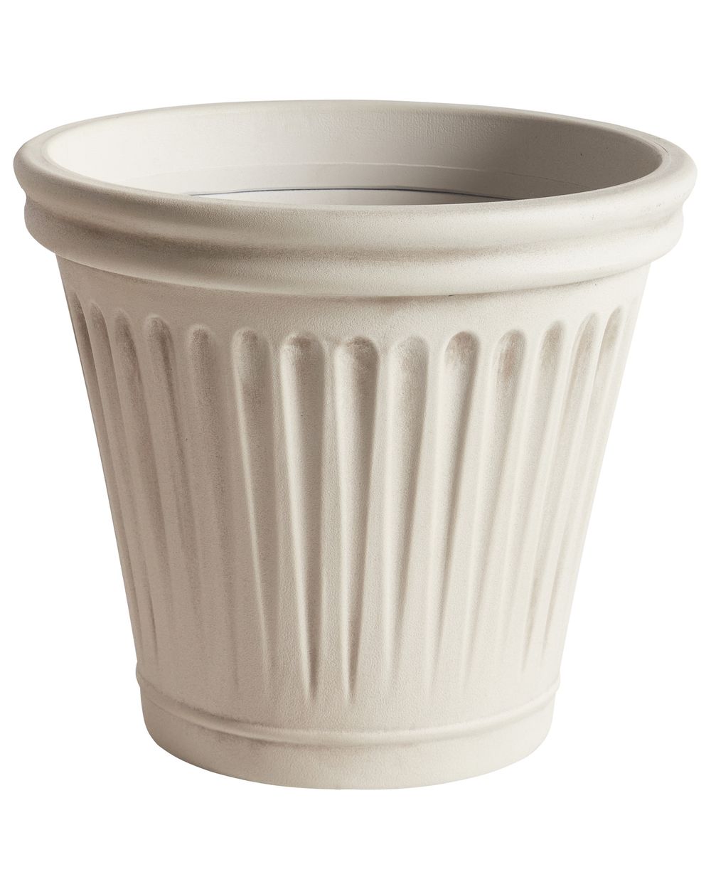 Kukkaruukku MAIZE 43 cm Vaaleanbeige
