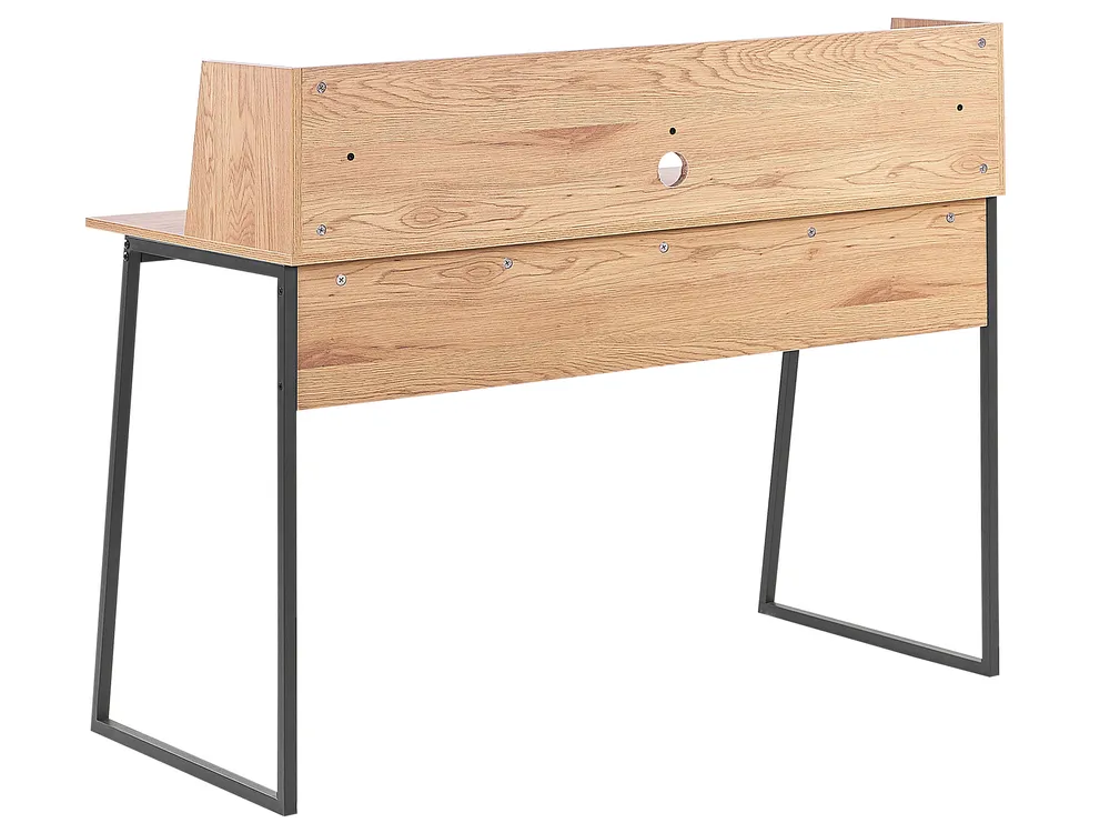 Home Office Desk GORUS 120 cm 59 cm Light Brown_824531