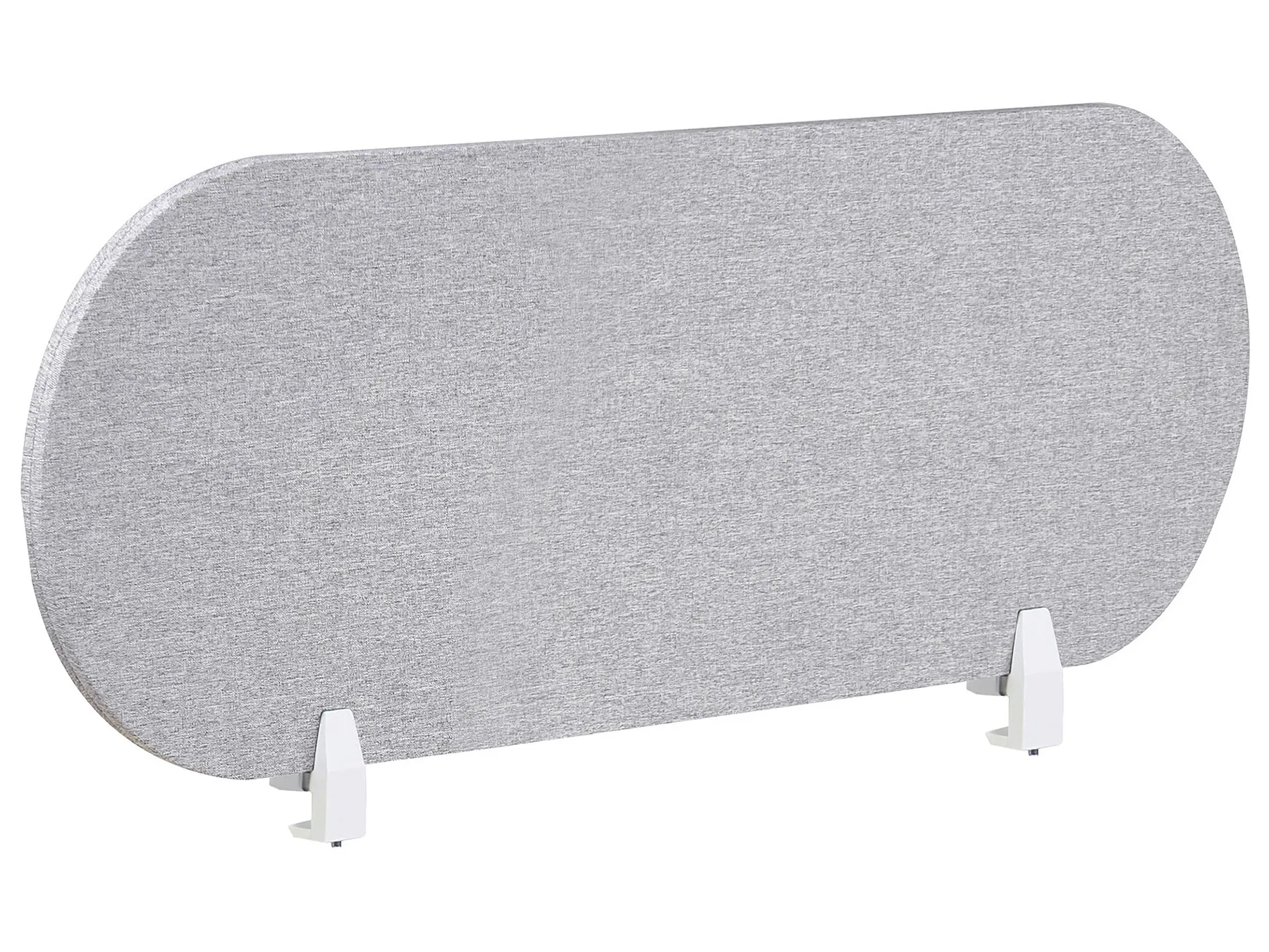 Desk Screen SPARKY 120 x 40 cm Light Grey_1015315