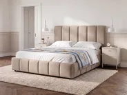 Säng med förvaring VAUVERT Taupe 180 x 200 cm_1093353