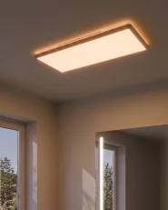 LED-kattovalaisin ARDENZA kaukosäätimellä himmennettävä Vaaleanruskea_1124815