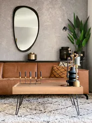 Coffee Table WELTON Dark Brown_818954