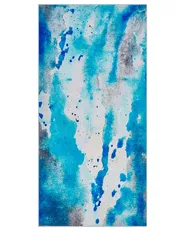 Rug BOZAT Blue 80 x 150 cm_755272