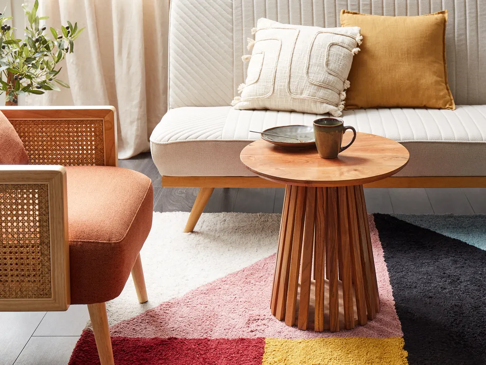 Coffee Table MESILLA Acacia Wood Brown
