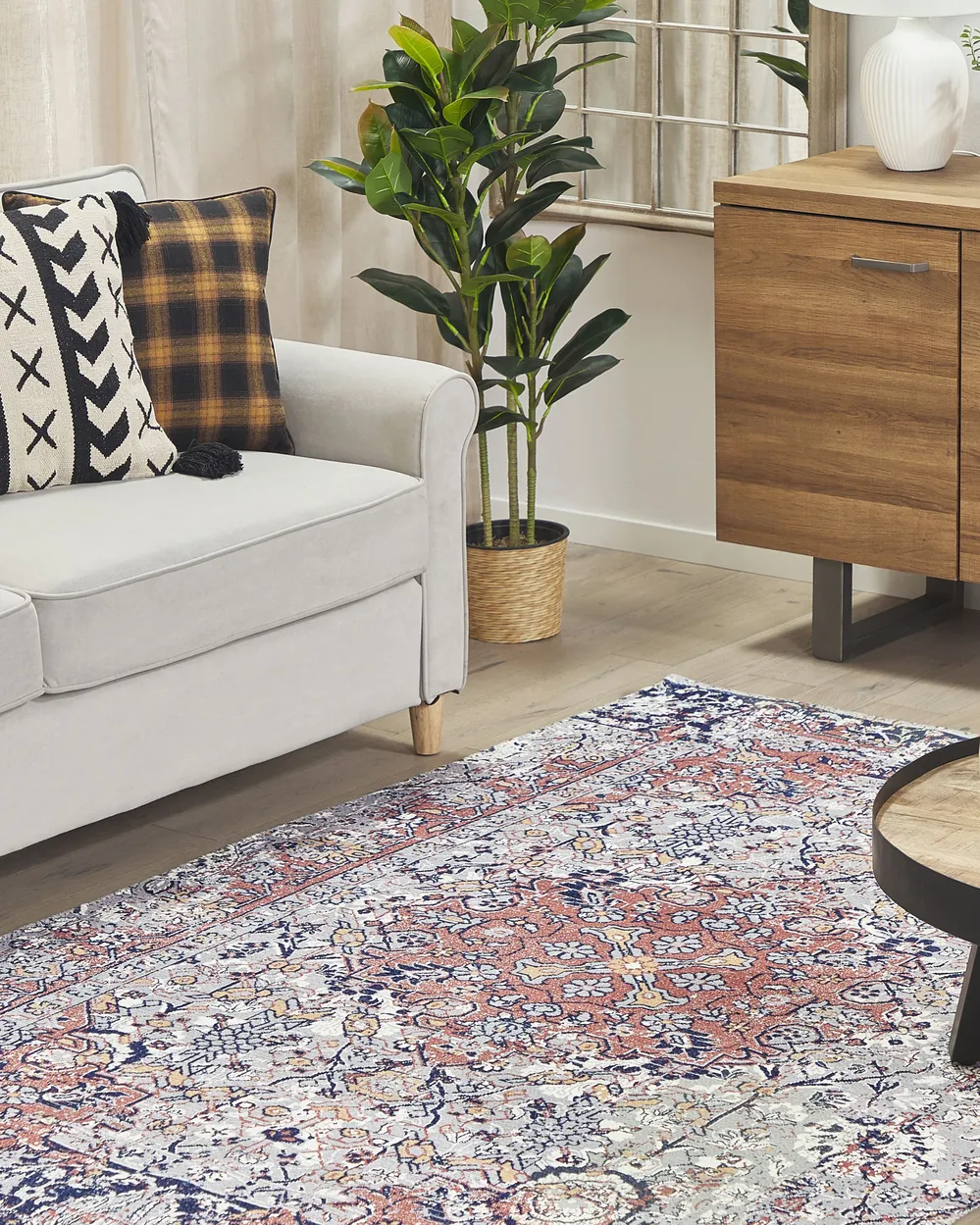Rug KORGAN Multicolour 140 x 200 cm