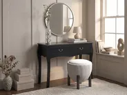 Pouffe ARCHIE Faux Linen Grey_991200