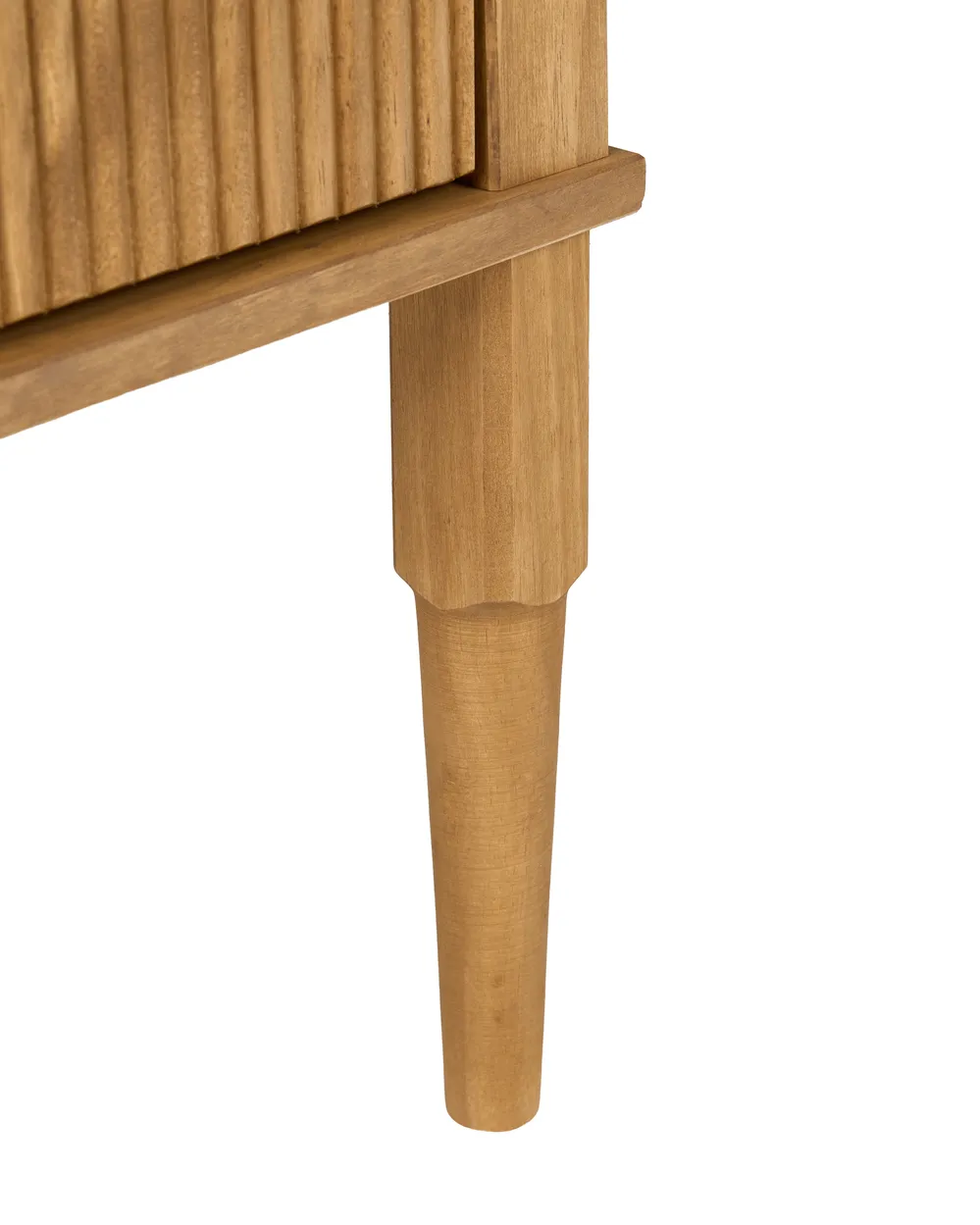 2 Drawer Bedside Table TAURIAC Pine Wood Light Brown_1099214