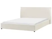 Vattensäng Sammet LAVAUR 180 x 200 cm Off-White_985522