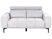 Sofa 2 Seater VEGAMO Fabric Light Grey_925033