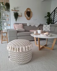 Seinäpeili ALCORN 70 cm 90 cm Rottinki Luonnonväri_952381