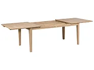 Jatkettava puutarhapöytä TOSCANELLA 180/280 cm 100 cm Sertifioitu akaasia Vaaleanruskea_1161832