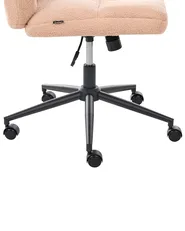 Desk Chair CATLIN Boucle Peach Pink_1076979
