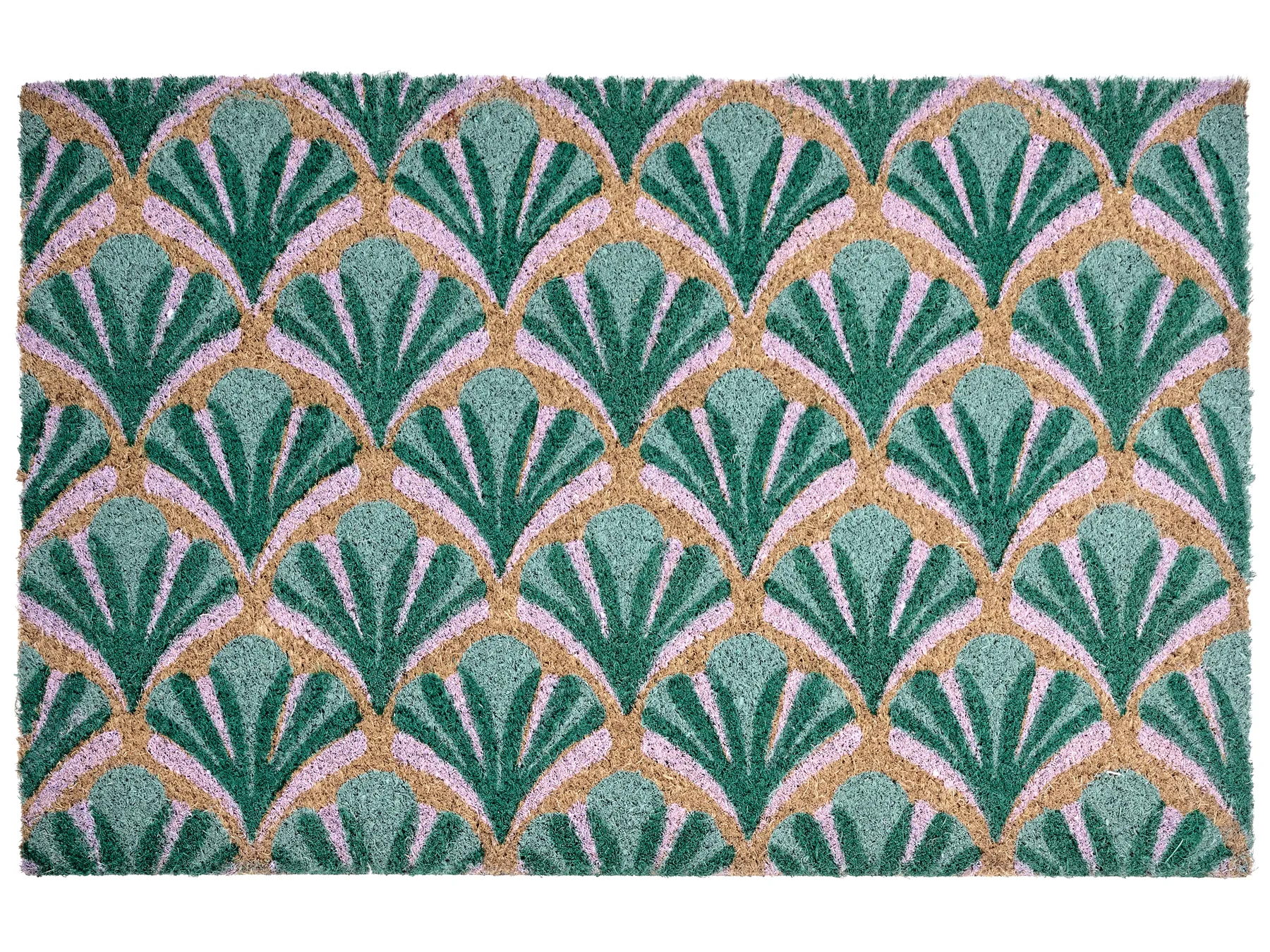 Dørmatte TATALIK Grønn 40 x 60 cm Kokosfiber_1049750