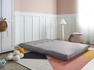 Bäddsoffa 2-sits ROROS Konstlinne Mörkgrå_1038932
