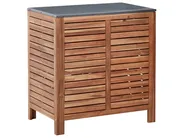 Outdoor Kitchen Cabinet BRUCOLI Brown Acacia Wood_1001066