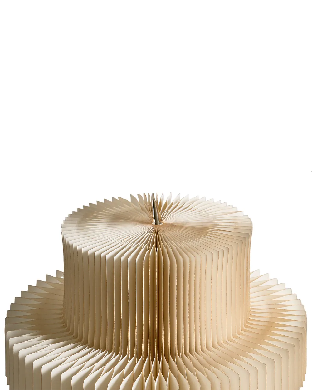 Set med 2 julpynt KLARALVEN 90/124 cm Snögubbe Beige_1030528