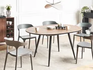 Extending Dining Table SENIAC Brown 110/150 cm 112 cm_975635