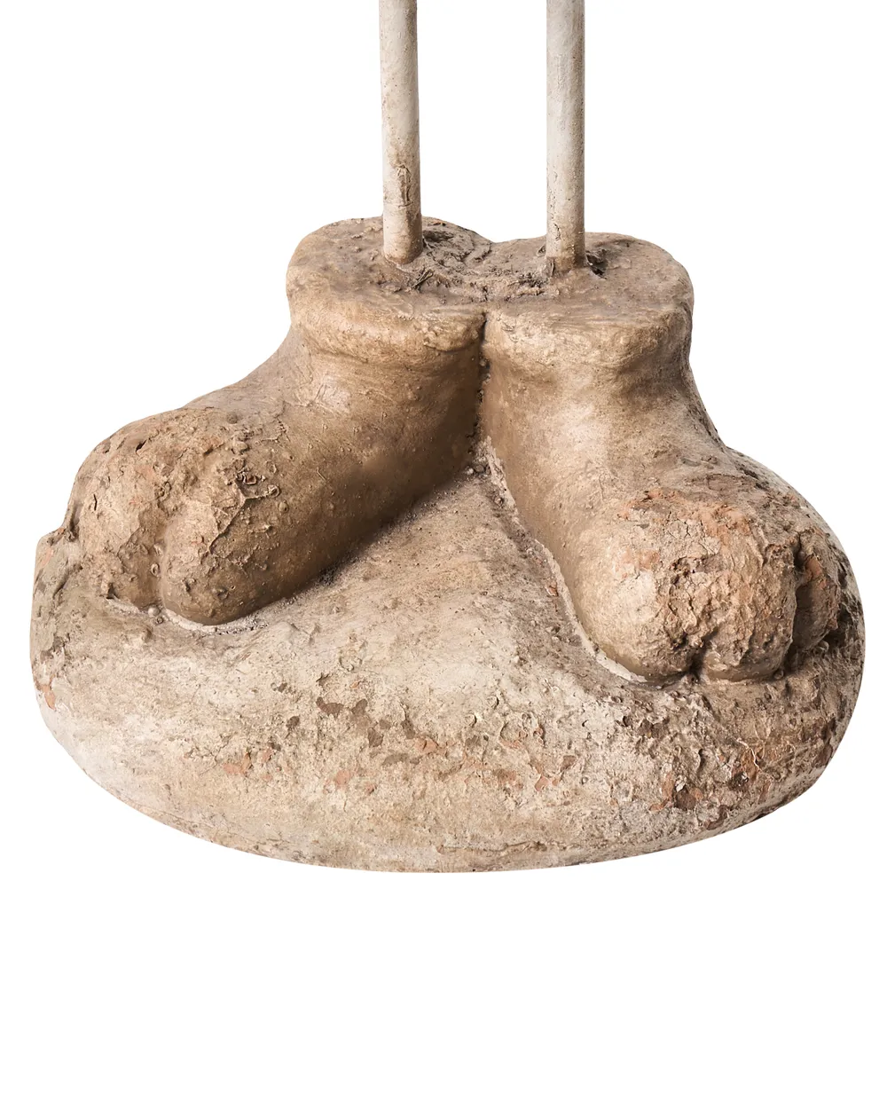 Set of 2 Garden Statues CALCATA Rabbit Multicolour_1054723