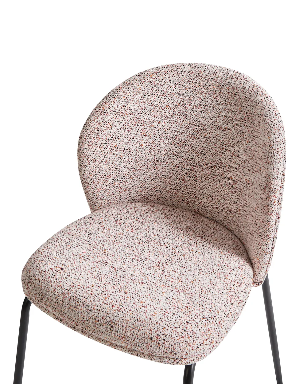 Set of 2 Dining Chairs VIDETTE Fabric Beige_968309