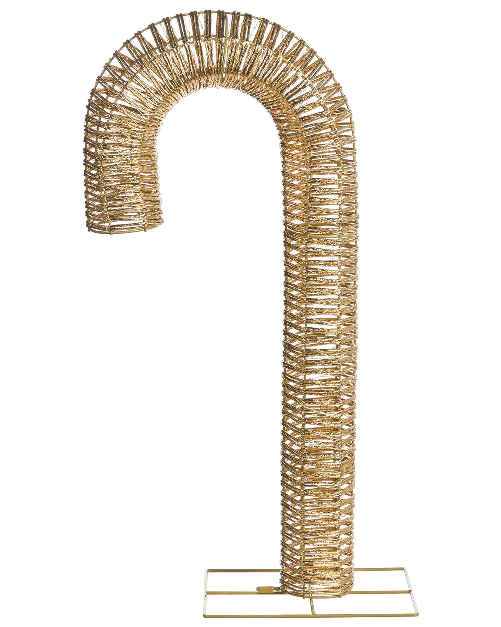 Outdoor Decoration LED HOLMAVIK 74 cm Candy Cane Gold_1015745