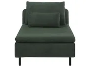 Modular Sofa 3 Seater EGERIS Corduroy Dark Green_1067125