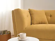 Soffa 2-sits HABO Senapsgul_1077333