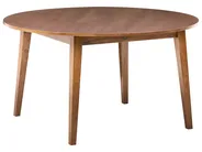 Dining Table HUNTLEY Dark Oak 140 cm 140 cm_1017327