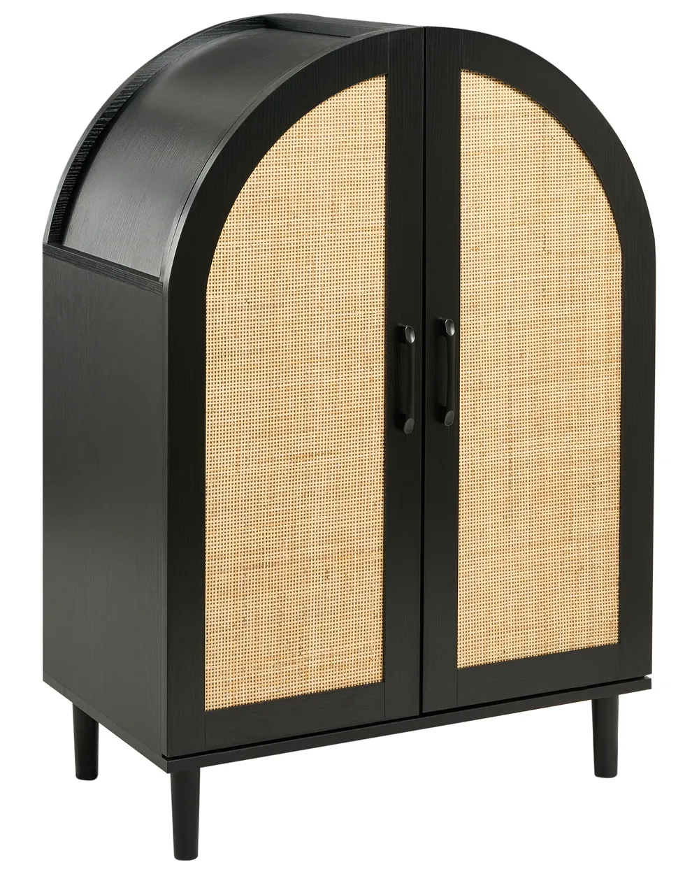 Shoe Storage Cabinet BICHENO Black_1076286