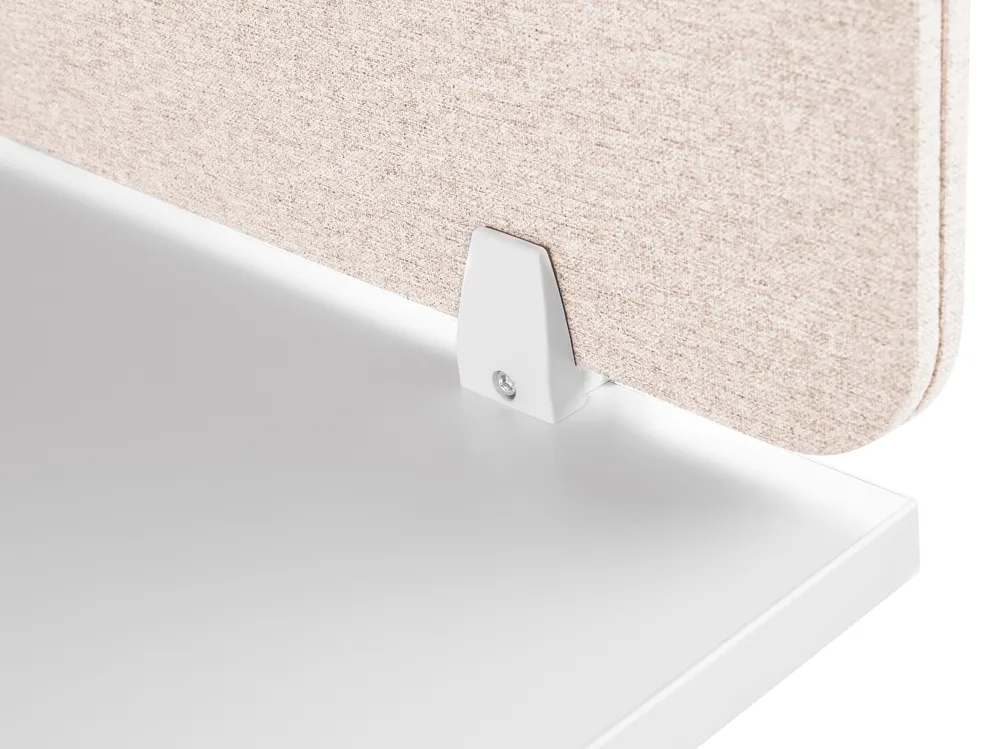 Desk Screen WALLY 180 x 40 cm Beige_853227