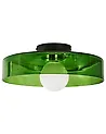 Taklampe LUGUSE Glass Grønn