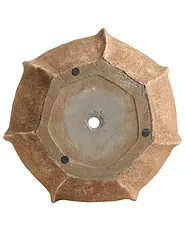 Plant Pot INNTAL 43 cm Beige_1161784