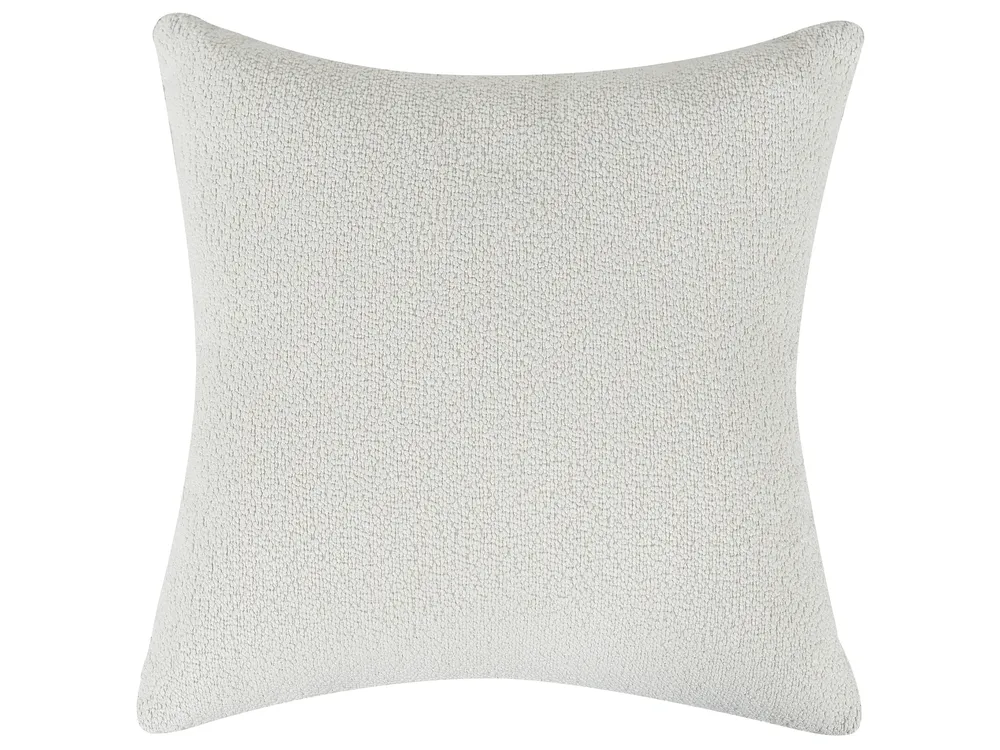 Corner Sofa 3 Seater HOLT with Ottoman Boucle White Left Hand_959479
