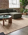 Teppe AMRAVATI Svart/beige 160 x 230 cm Jute