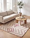 Rug KASTAMONU Beige 140 x 200 cm Cotton