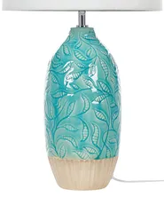 Table Lamp ATABA Ceramic Turquoise_822412