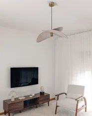 Pendant Lamp MASCOTA Linen Light Grey_977819
