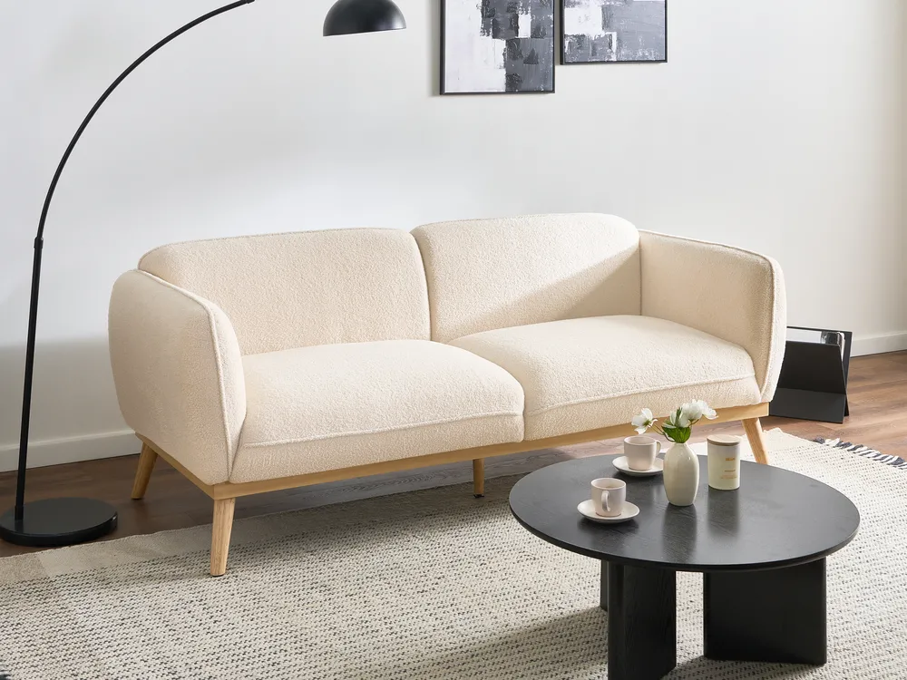 Soffgrupp 5-sits LJUNG Bouclé Ljusbeige_1082428