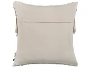 Set of 2 Decorative Cushions SOFCA 45 x 45 cm Cotton Beige Geometric Pattern_802241