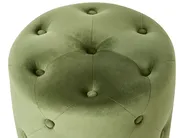 Pouffe COROLLA Velvet Olive Green_914663