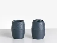 5-Piece Bathroom Accessories Set YARAPA Dark Blue_996865