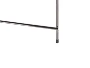 Side Table LUCEA Tempered Glass Silver_771216