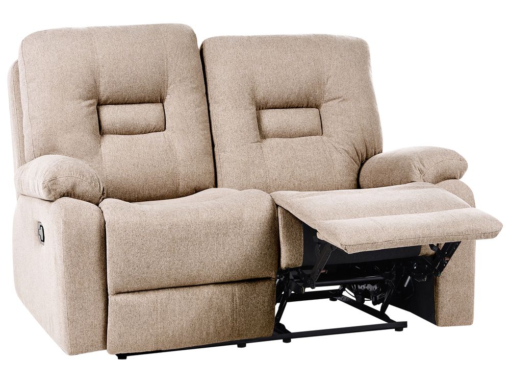 Manuell reclinersoffa 2-sits BERGEN Beige