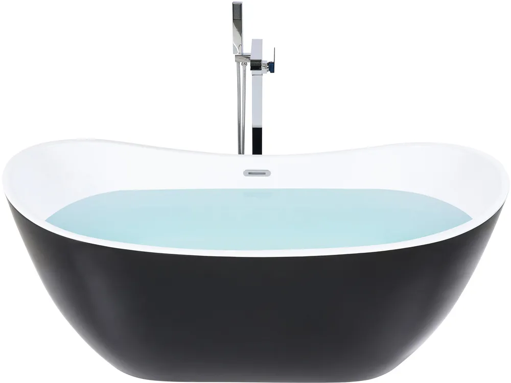 Freestanding Bathtub ANTIGUA 1700 x 770 mm Black