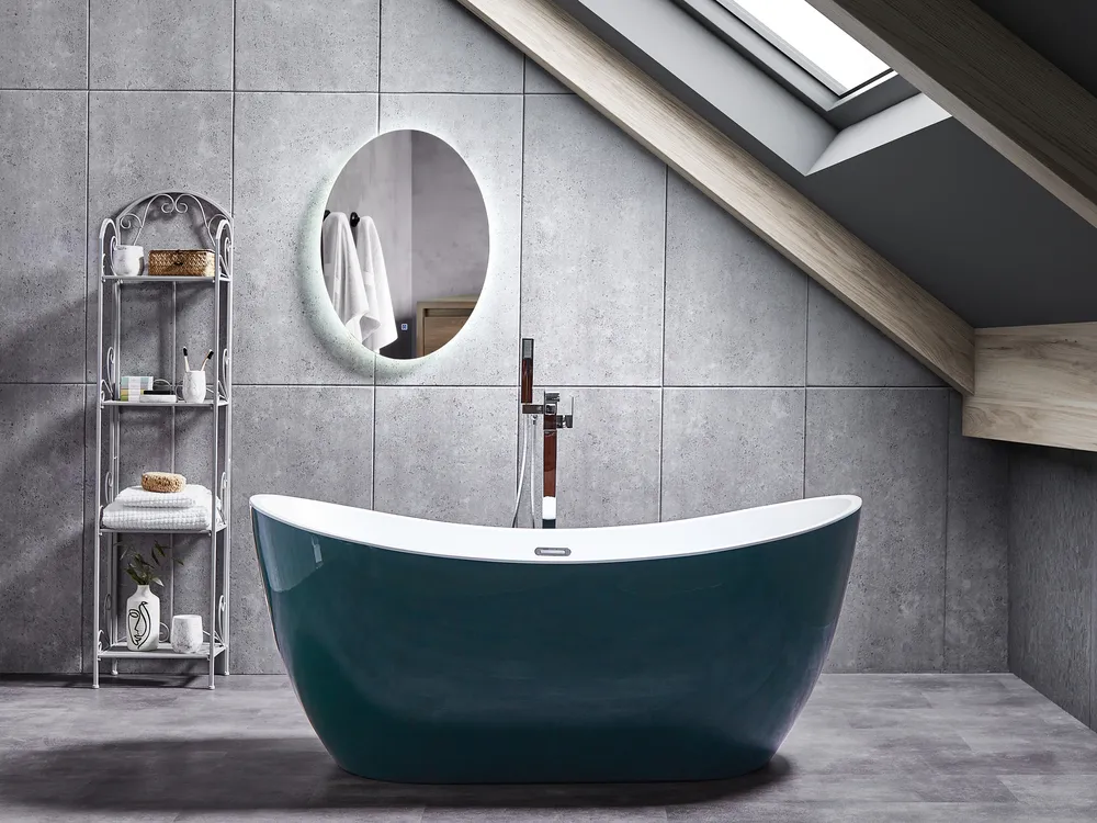 Freestanding Bathtub ANTIGUA 1700 x 770 mm Teal_827979